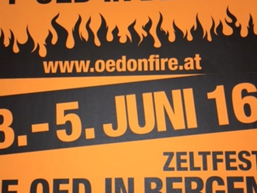Vorbereitung für Plakatierung